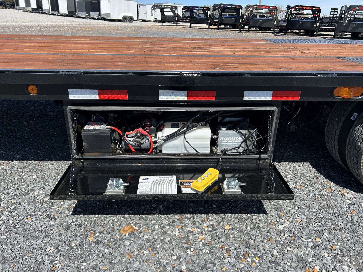 Used 2022 Load Trail 102"X34' 24K Hyd Dove Gooseneck Trailer