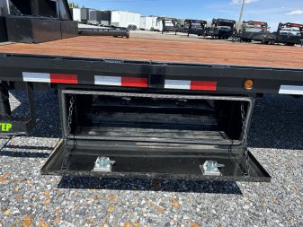 Used 2022 Load Trail 102"X34' 24K Hyd Dove Gooseneck Trailer