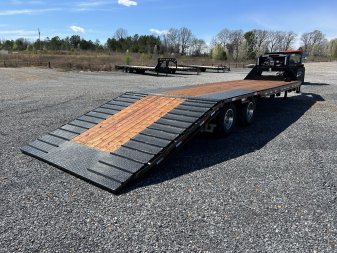 Used 2022 Load Trail 102"X34' 24K Hyd Dove Gooseneck Trailer