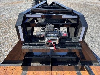 Used 2022 Load Trail 102"X34' 24K Hyd Dove Gooseneck Trailer