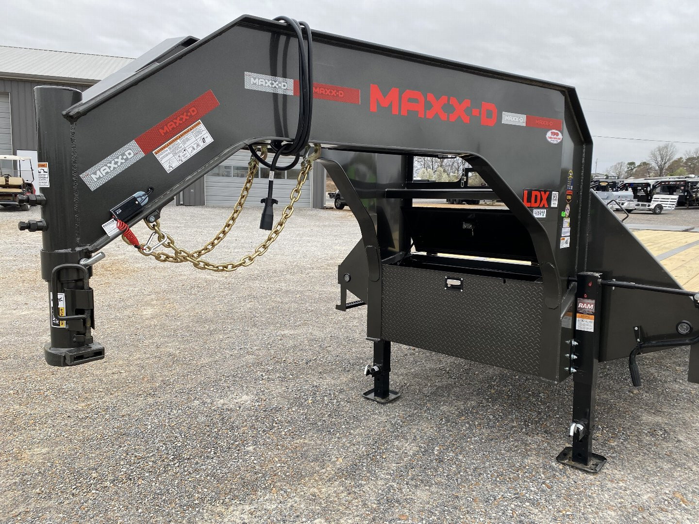 New 2025 MAXXD Gooseneck Flatbed Trailer | 102" x 30' 25.9K GVWR