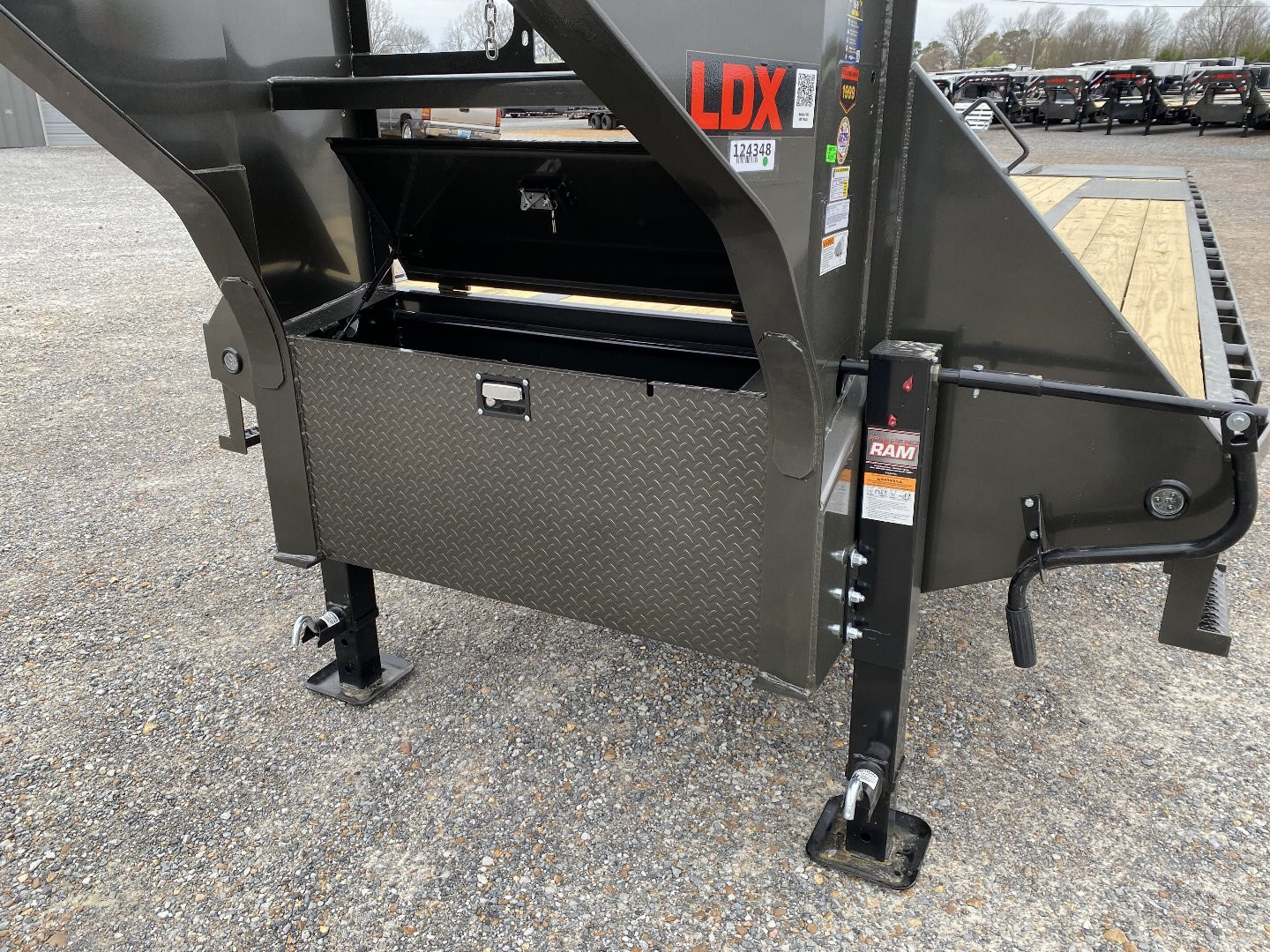 New 2025 MAXXD Gooseneck Flatbed Trailer | 102" x 30' 25.9K GVWR
