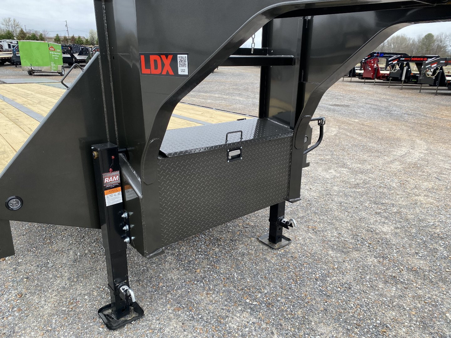 New 2025 MAXXD Gooseneck Flatbed Trailer | 102" x 30' 25.9K GVWR