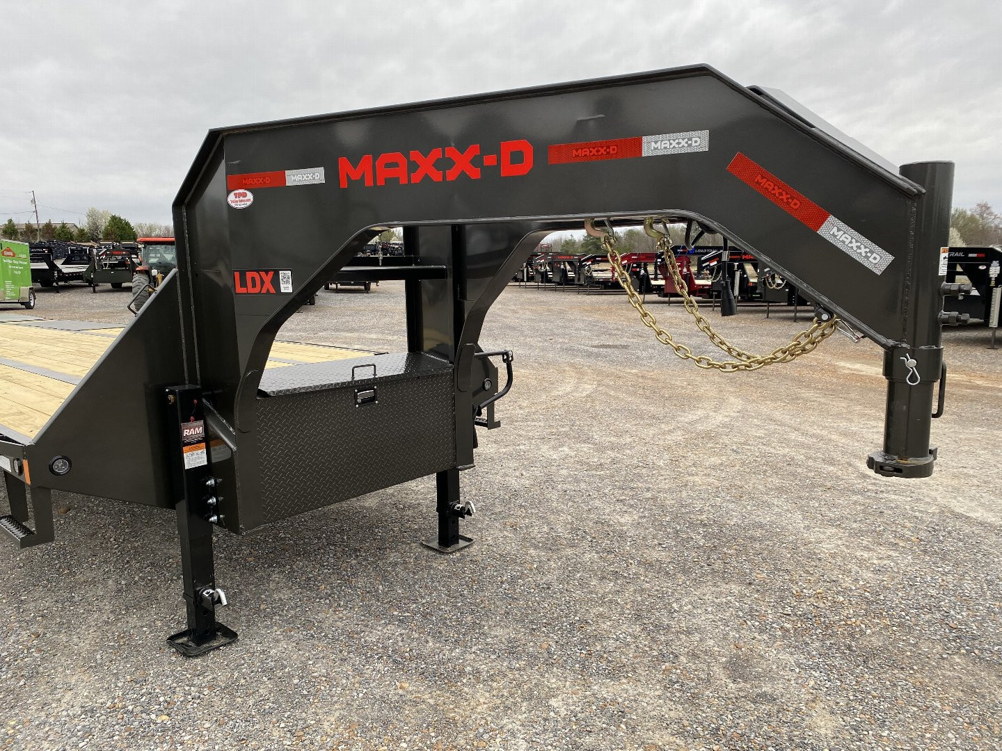 New 2025 MAXXD Gooseneck Flatbed Trailer | 102" x 30' 25.9K GVWR