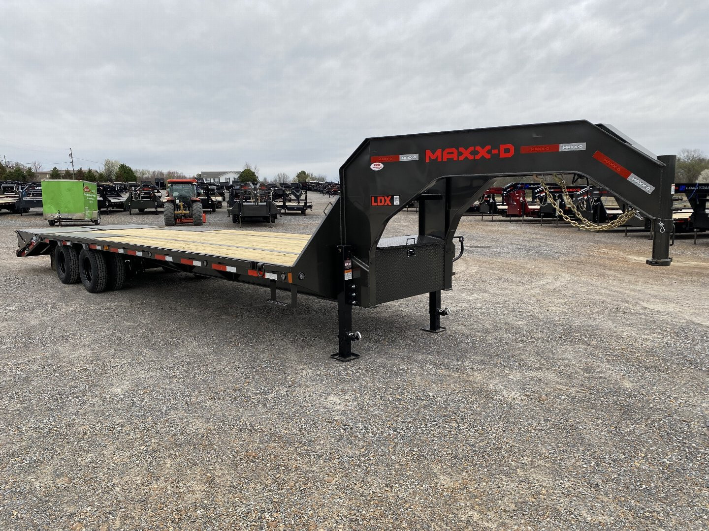 New 2025 MAXXD Gooseneck Flatbed Trailer | 102" x 30' 25.9K GVWR