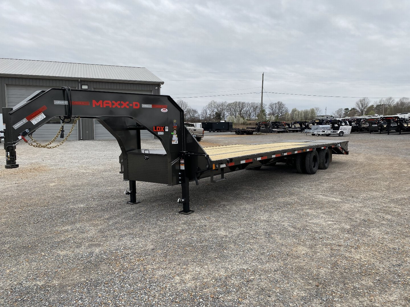 New 2025 MAXXD Gooseneck Flatbed Trailer | 102" x 30' 25.9K GVWR