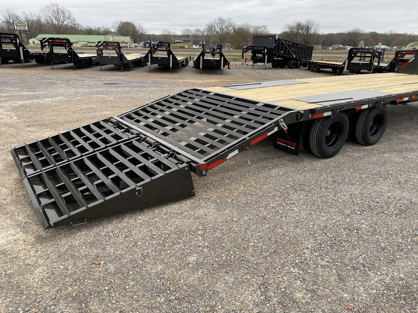 New 2025 MAXXD Gooseneck Flatbed Trailer | 102" x 30' 25.9K GVWR