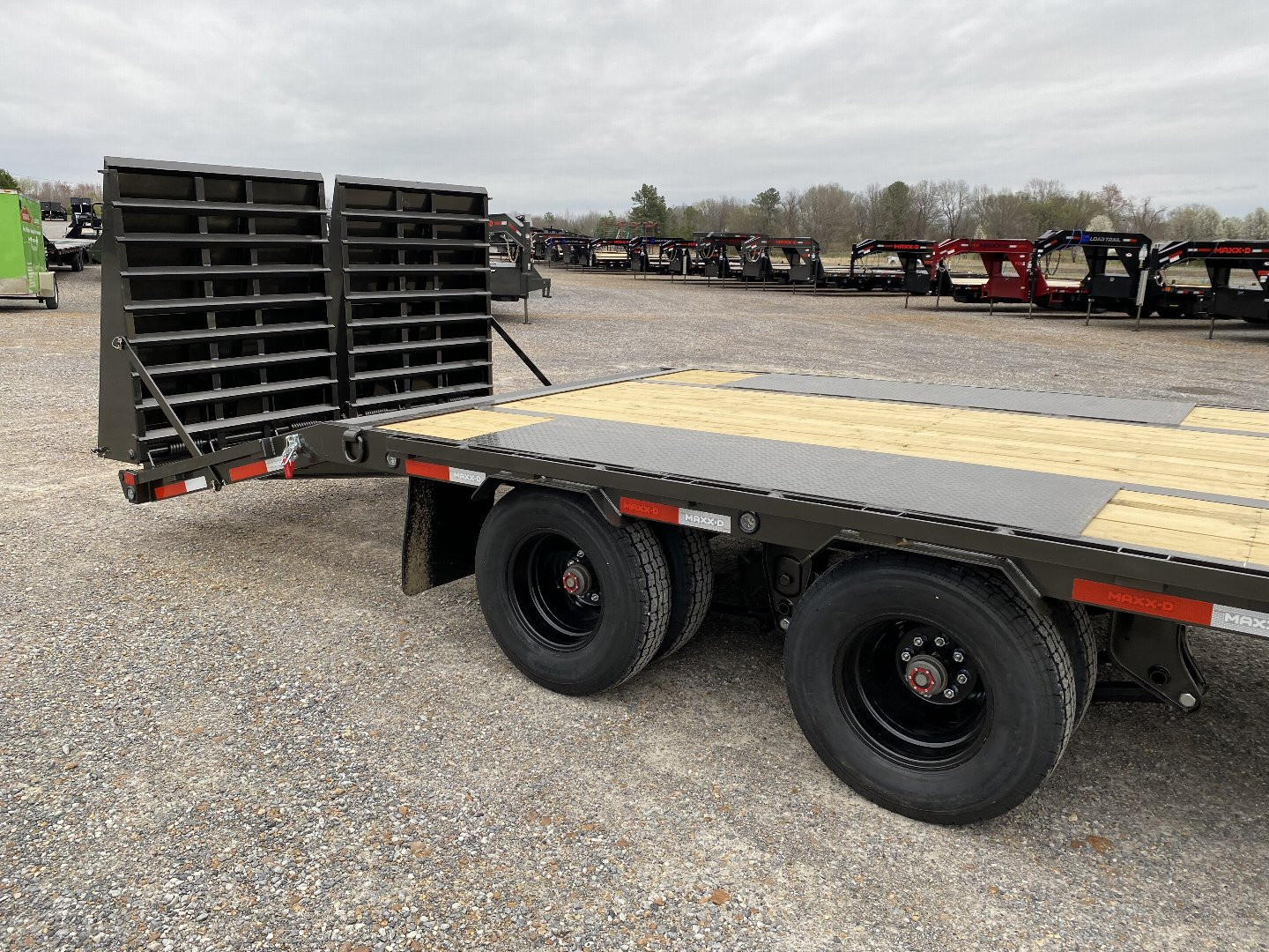 New 2025 MAXXD Gooseneck Flatbed Trailer | 102" x 30' 25.9K GVWR