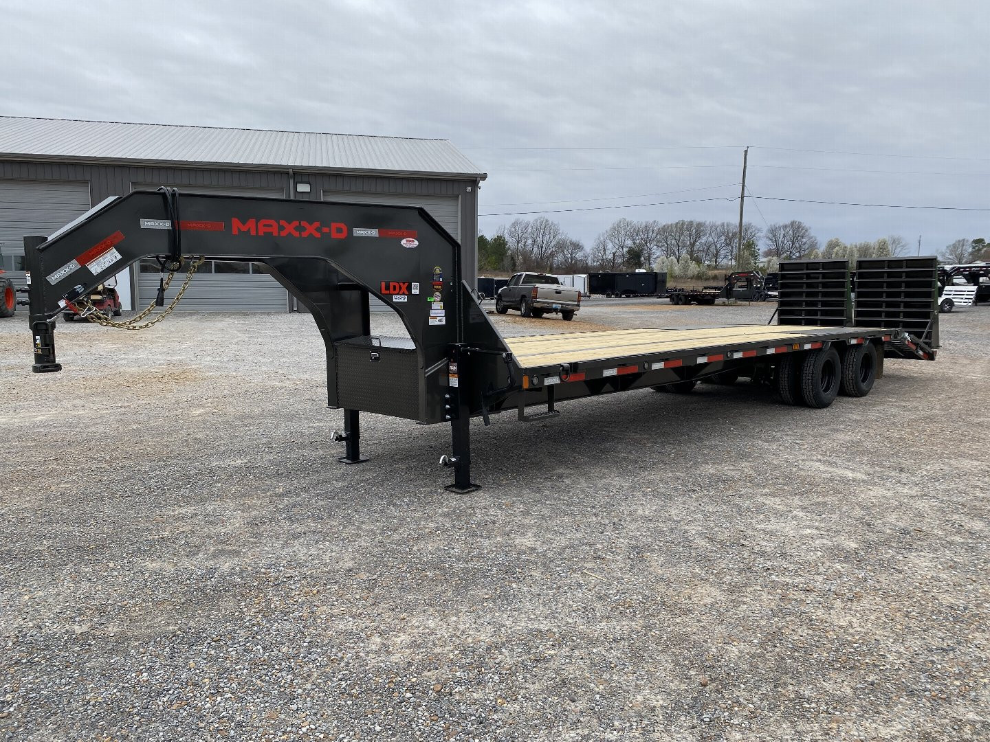 New 2025 MAXXD Gooseneck Flatbed Trailer | 102" x 30' 25.9K GVWR