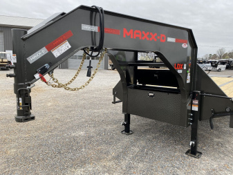 New 2025 MAXXD Gooseneck Flatbed Trailer | 102" x 30' 25.9K GVWR