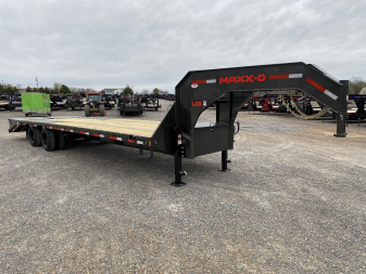 New 2025 MAXXD Gooseneck Flatbed Trailer | 102  x 30' 25.9K GVWR