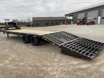 New 2025 MAXXD Gooseneck Flatbed Trailer | 102" x 30' 25.9K GVWR