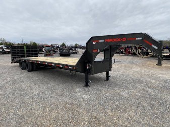 New 2025 MAXXD Gooseneck Flatbed Trailer | 102" x 30' 25.9K GVWR