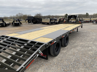 New 2025 MAXXD Gooseneck Flatbed Trailer | 102" x 30' 25.9K GVWR