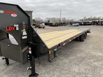 New 2025 MAXXD 102"X30' 22.5K Gooseneck Flatbed Trailer *ENGINEERED FRAME*
