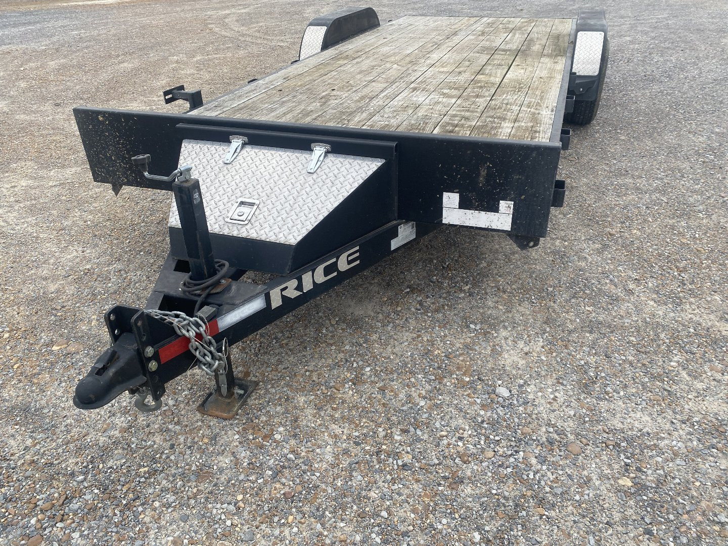 New 2017 Rice 82"X20' 10K Equipment Trailer