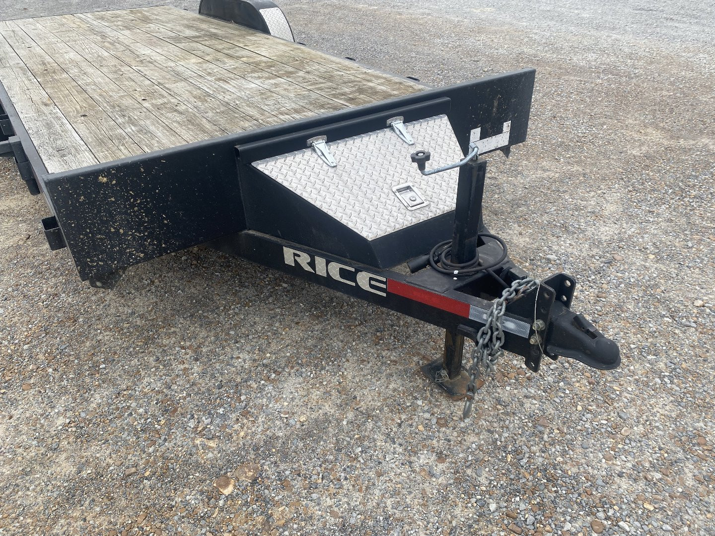 New 2017 Rice 82"X20' 10K Equipment Trailer