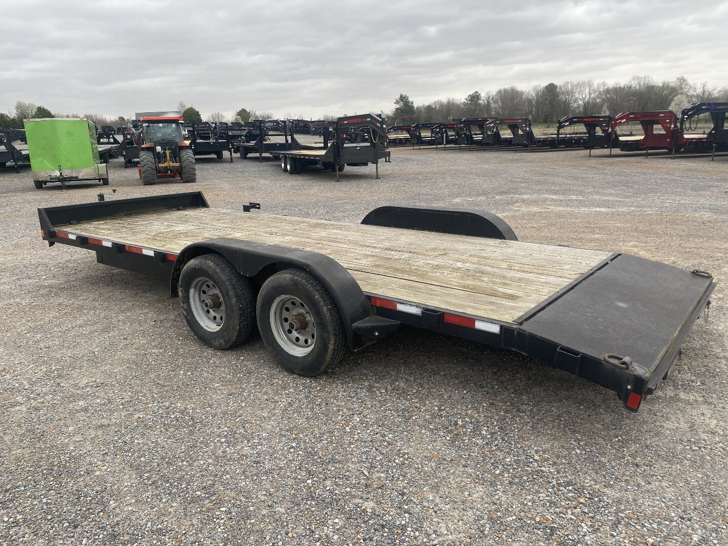 New 2017 Rice 82"X20' 10K Equipment Trailer