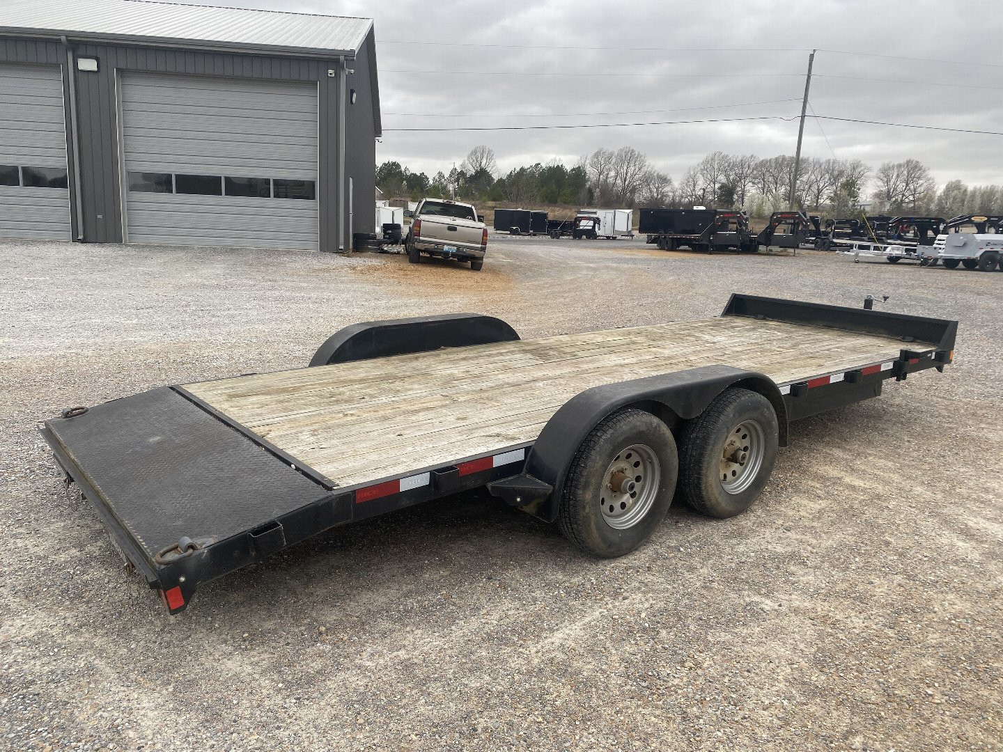 New 2017 Rice 82"X20' 10K Equipment Trailer