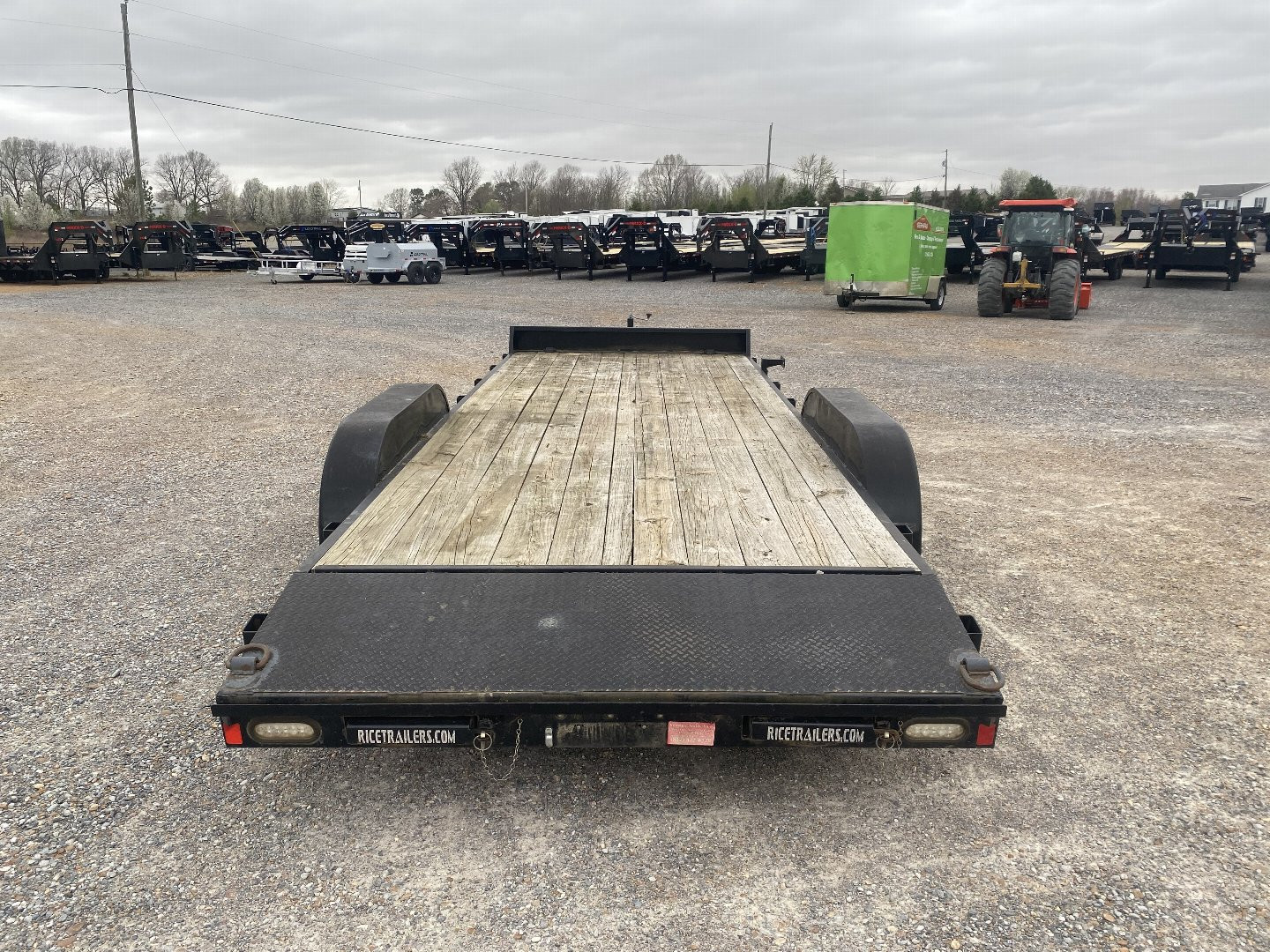 New 2017 Rice 82"X20' 10K Equipment Trailer