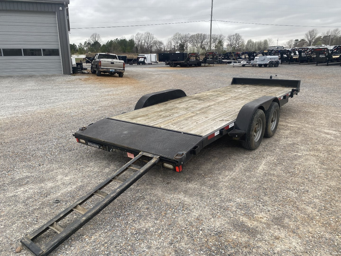 New 2017 Rice 82"X20' 10K Equipment Trailer