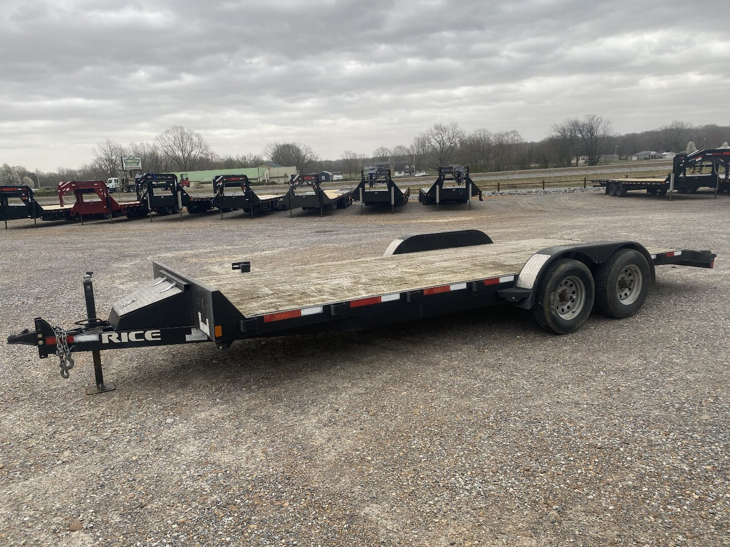 New 2017 Rice 82"X20' 10K Equipment Trailer