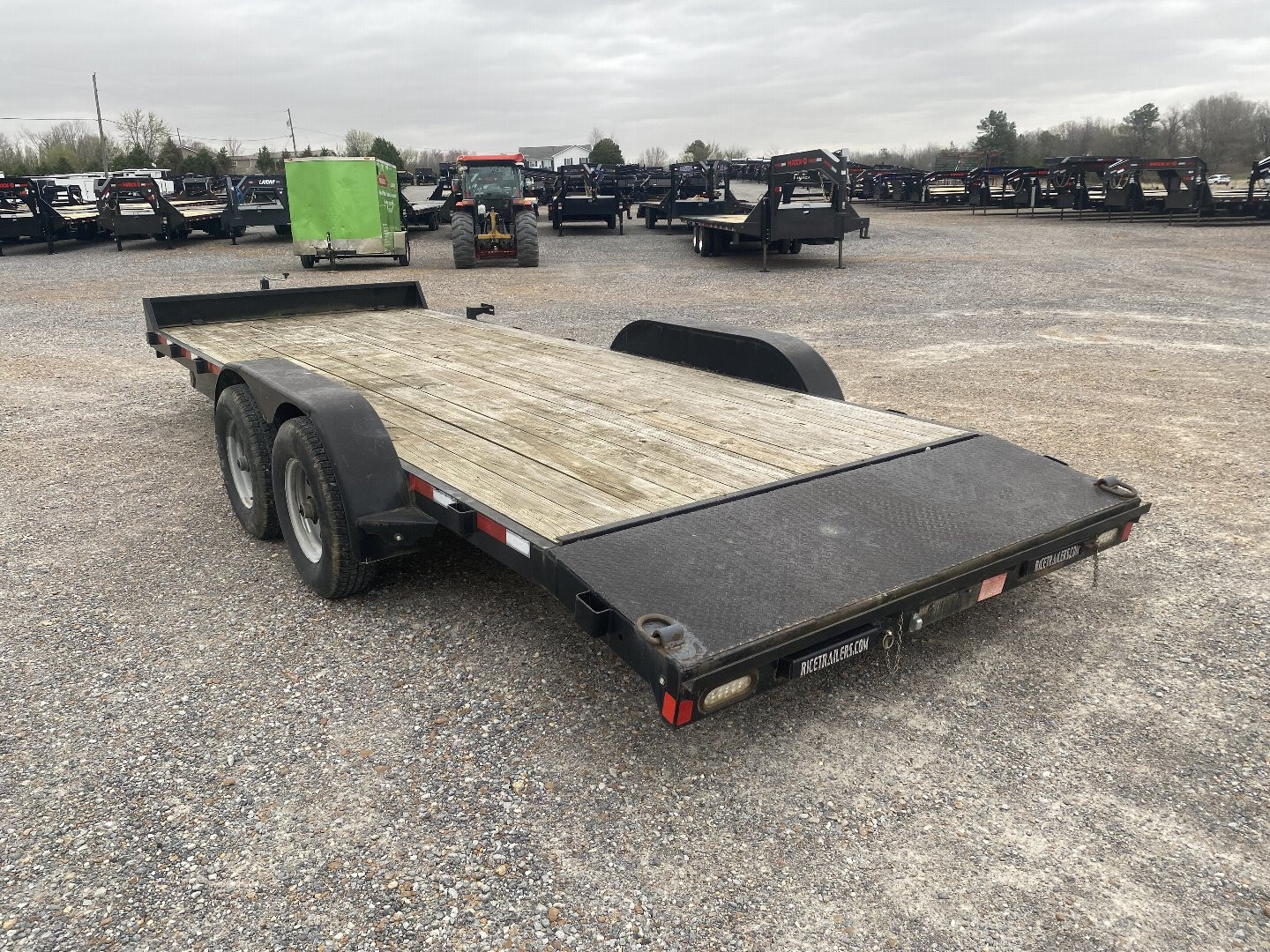New 2017 Rice 82"X20' 10K Equipment Trailer