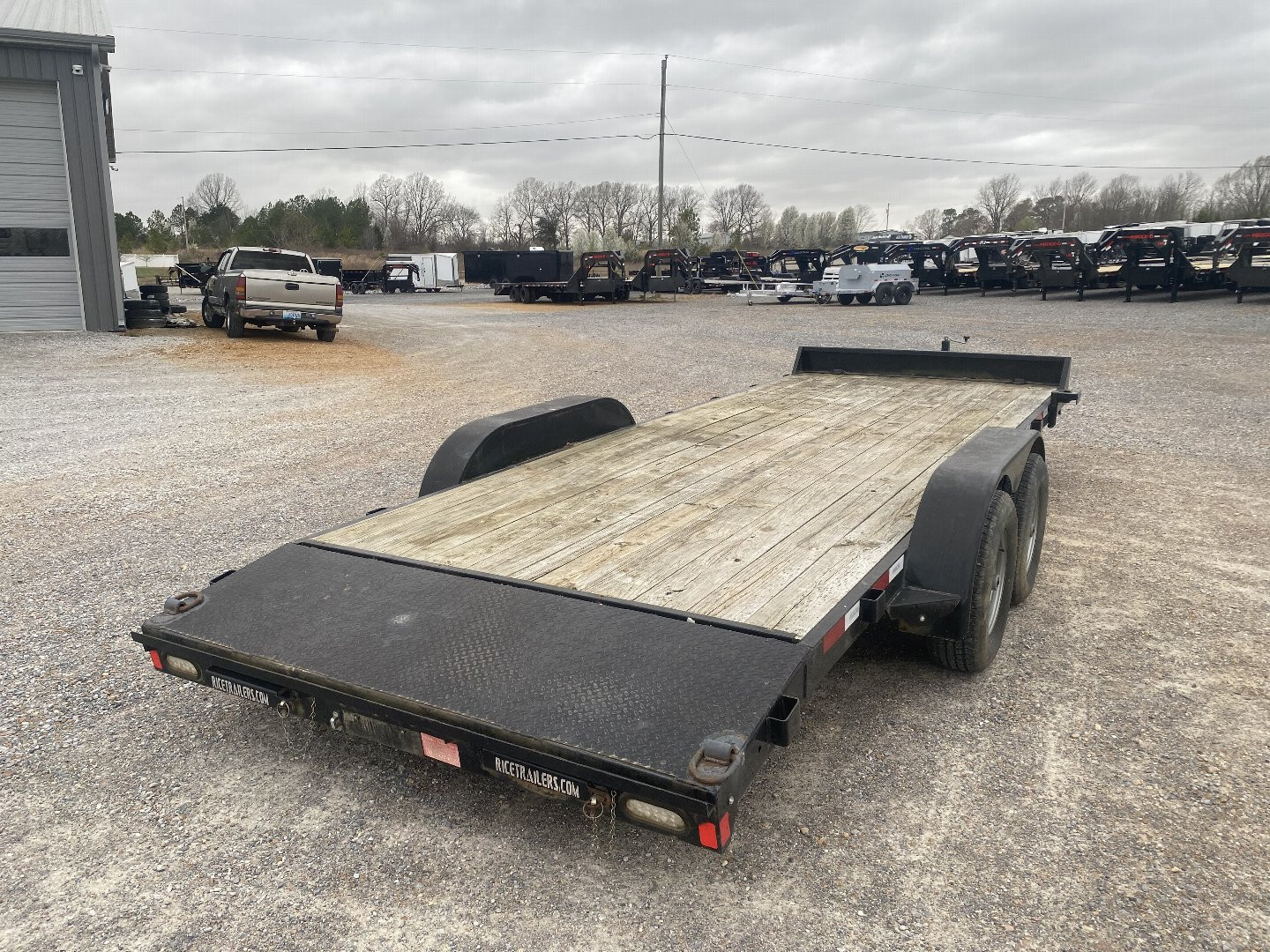 New 2017 Rice 82"X20' 10K Equipment Trailer