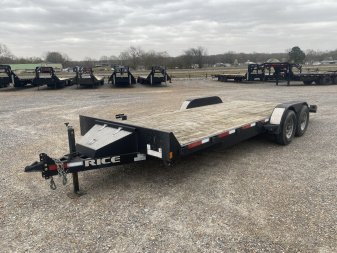 New 2017 Rice 82"X20' 10K Equipment Trailer