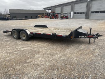 New 2017 Rice 82"X20' 10K Equipment Trailer