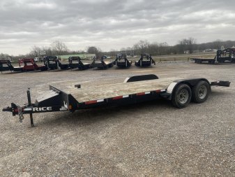 New 2017 Rice 82"X20' 10K Equipment Trailer