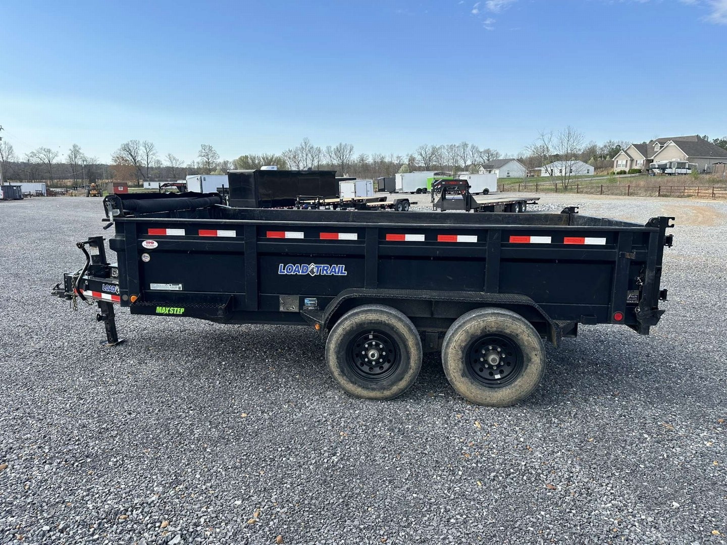 Used 2021 Load Trail 83"X14' Dump Trailer