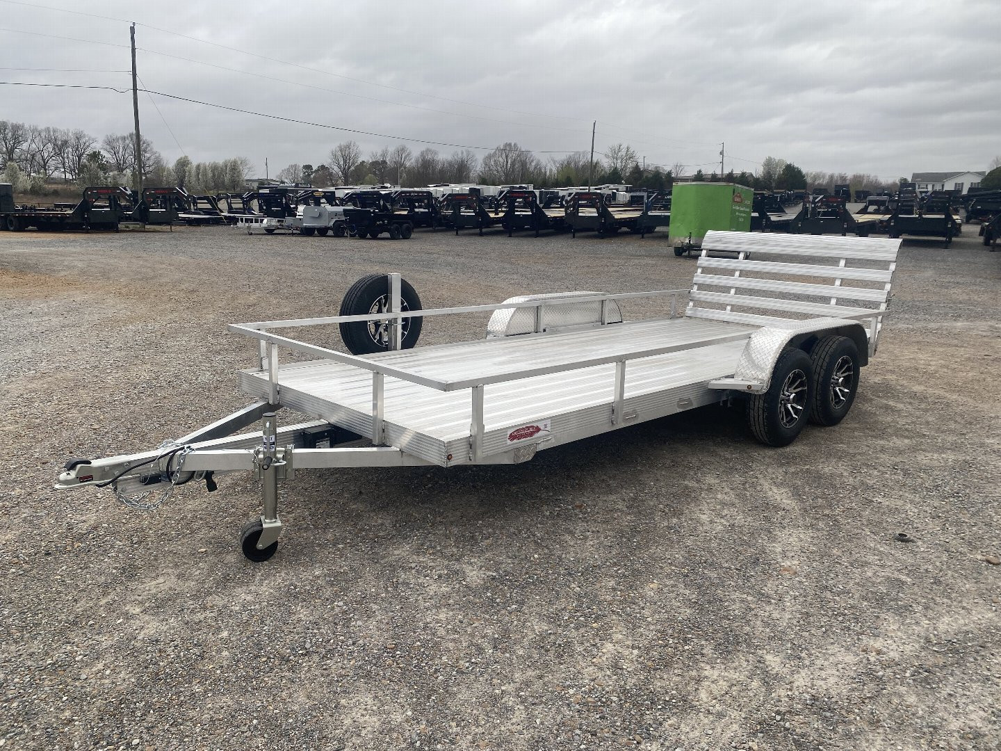 New 2025 Cherokee LowPro 16' Utility Trailer ALUMINUM