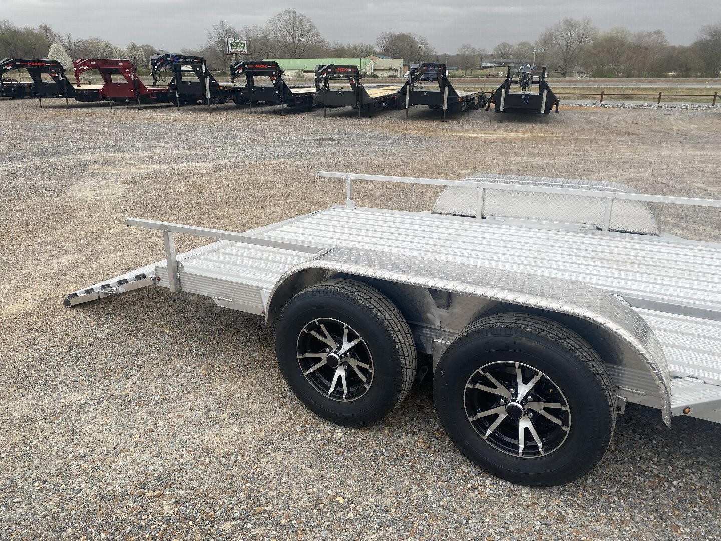 New 2025 Cherokee LowPro 16' Utility Trailer ALUMINUM