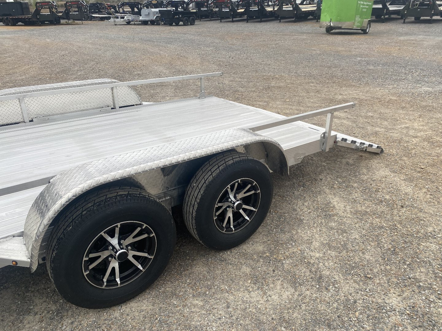 New 2025 Cherokee LowPro 16' Utility Trailer ALUMINUM