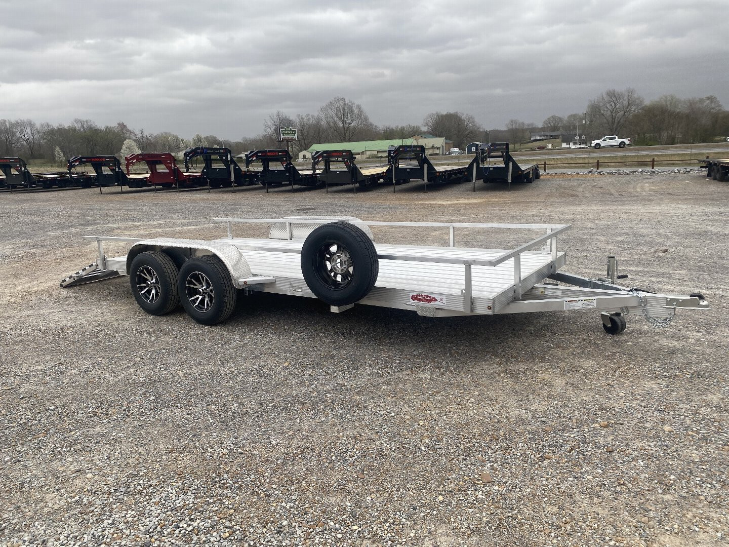 New 2025 Cherokee LowPro 16' Utility Trailer ALUMINUM