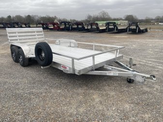 New 2025 Cherokee LowPro 16' Utility Trailer ALUMINUM