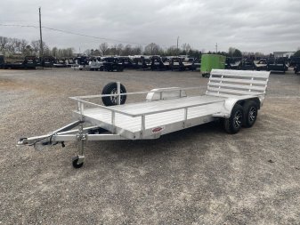 New 2025 Cherokee LowPro 16' Utility Trailer ALUMINUM