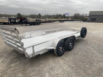 New 2025 Cherokee LowPro 16' Utility Trailer ALUMINUM