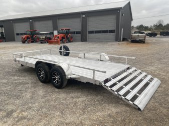 New 2025 Cherokee LowPro 16' Utility Trailer ALUMINUM