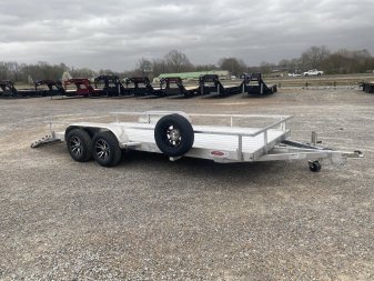 New 2025 Cherokee LowPro 16' Utility Trailer ALUMINUM