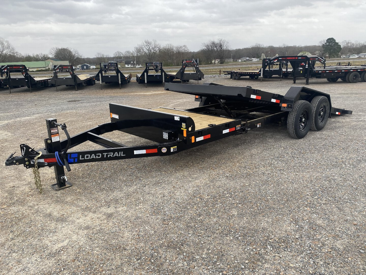 New 2025 Load Trail 83" x 20' 14k Tilt Trailer