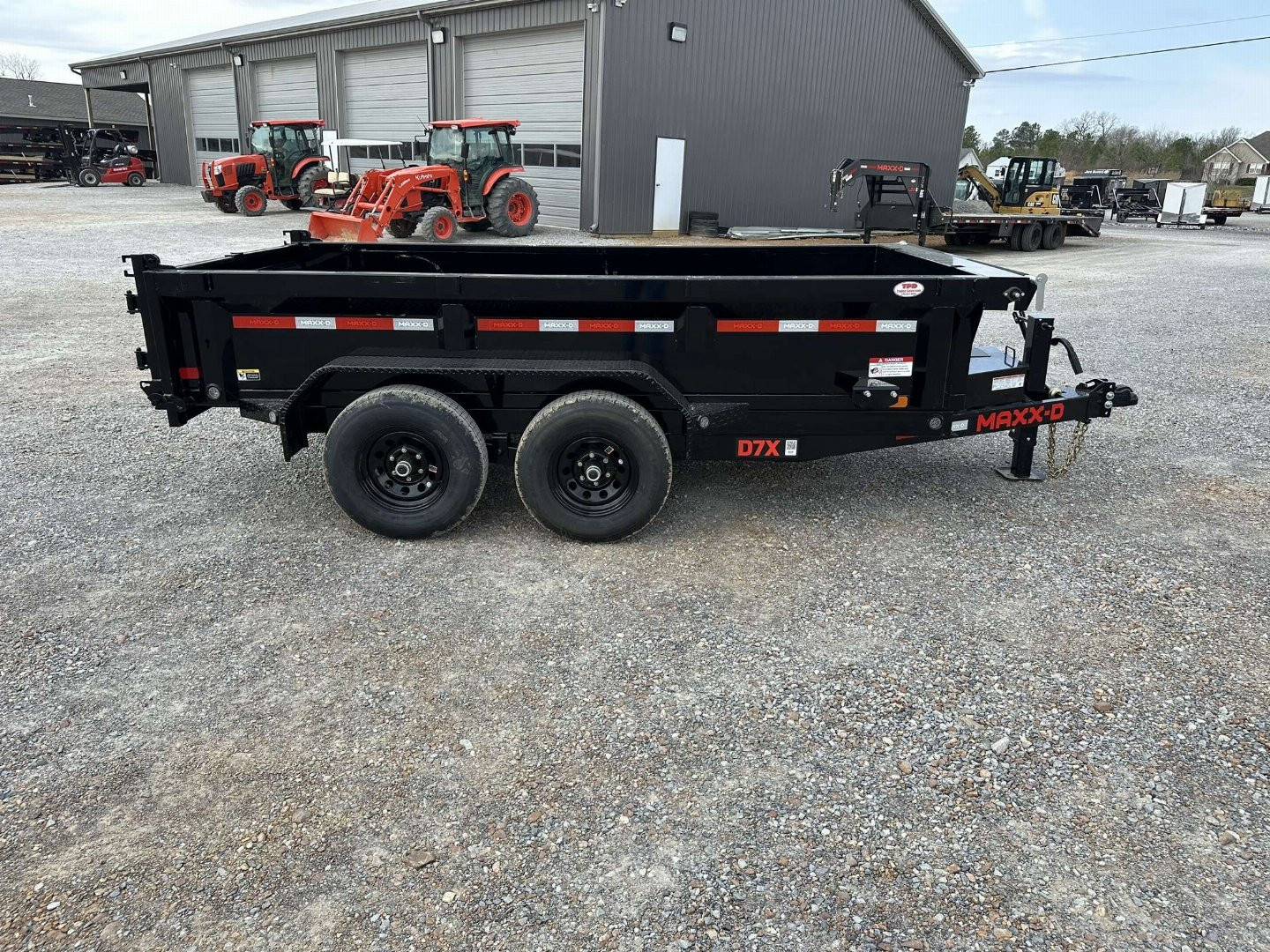 New 2025 MAXXD 72"x12' 10k Dump Trailer