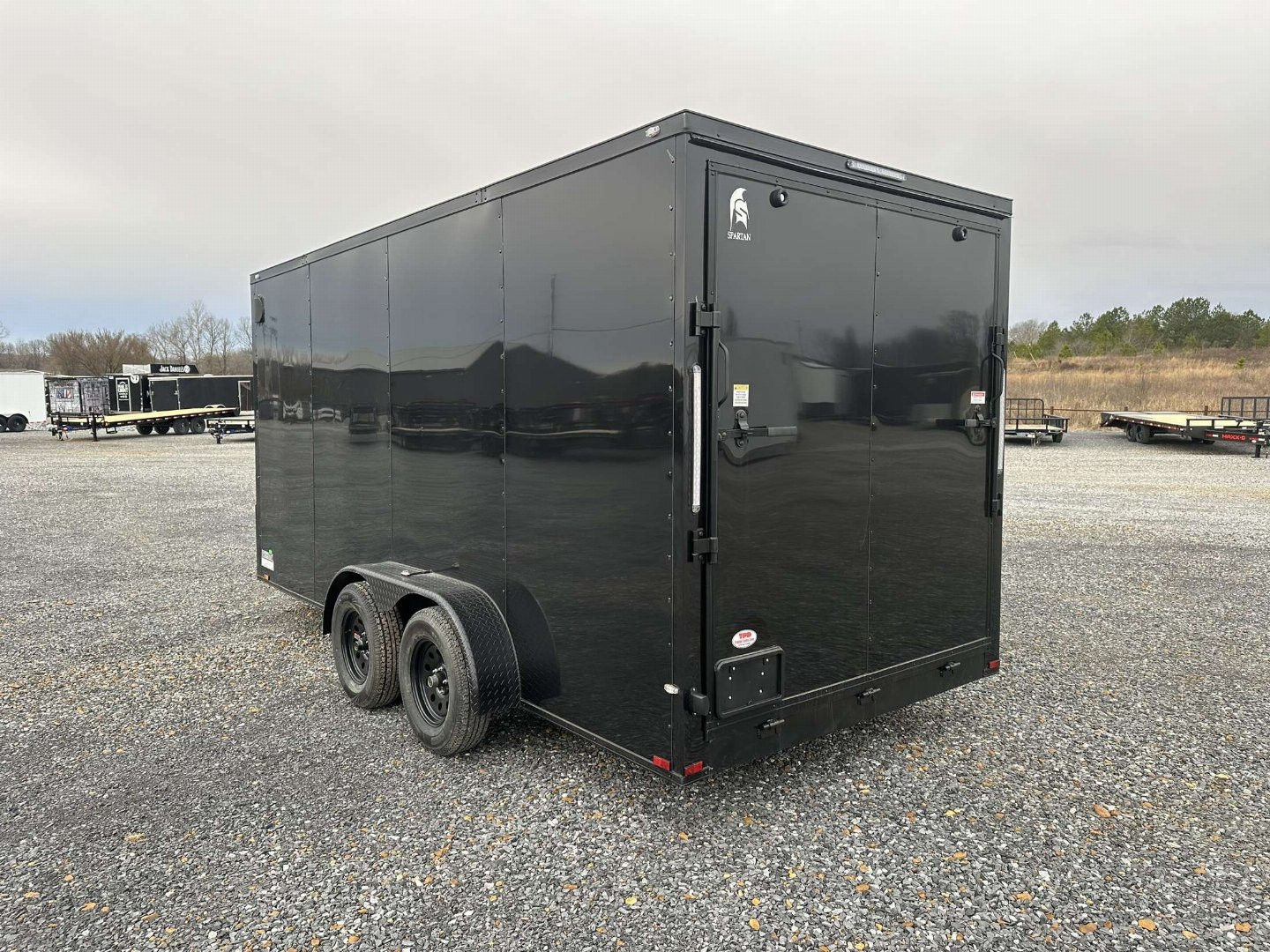 New 2025 Spartan 7' X 16' 7k Enclosed Trailer *TORSION AXLES*