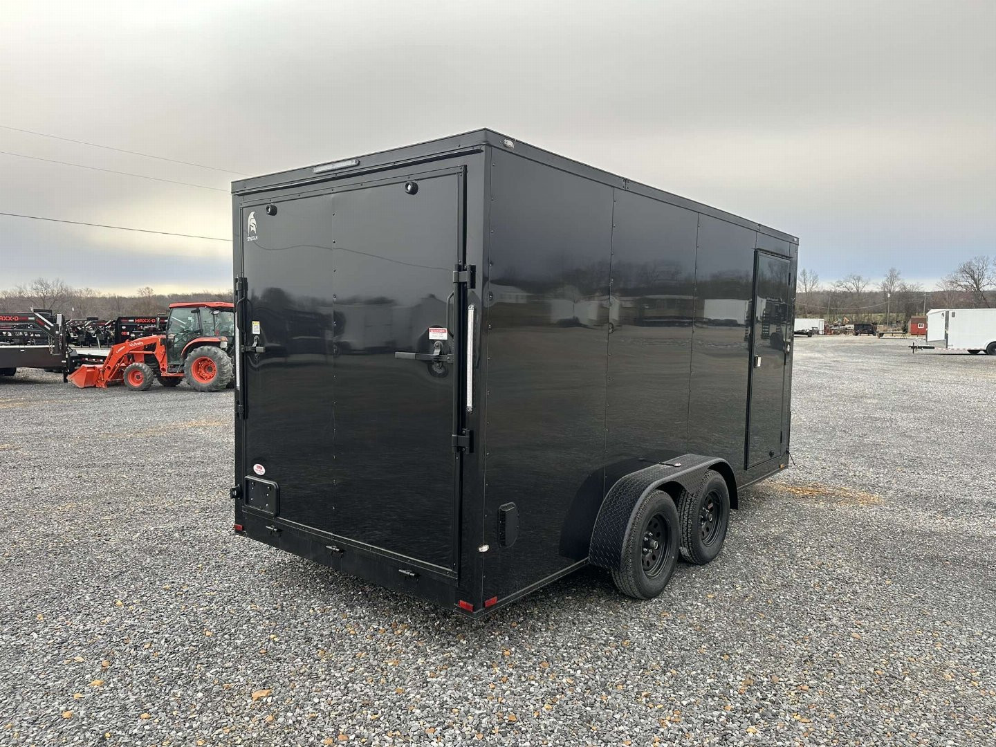 New 2025 Spartan 7' X 16' 7k Enclosed Trailer *TORSION AXLES*