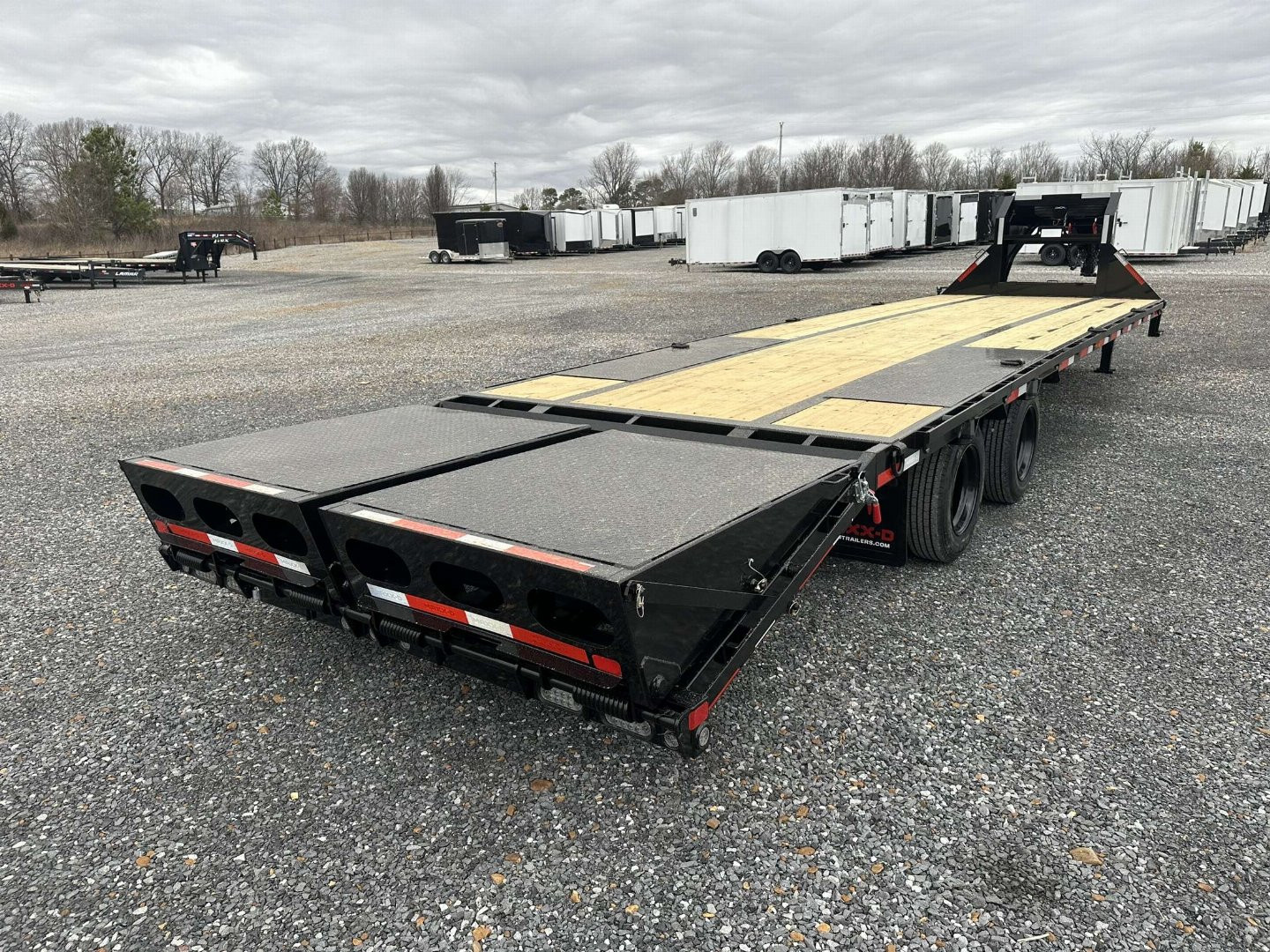 New 2025 MAXXD Gooseneck Trailer | 12' x 32' 40K GVWR