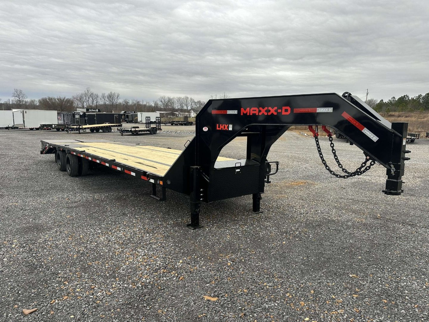 New 2025 MAXXD Gooseneck Trailer | 12' x 32' 40K GVWR