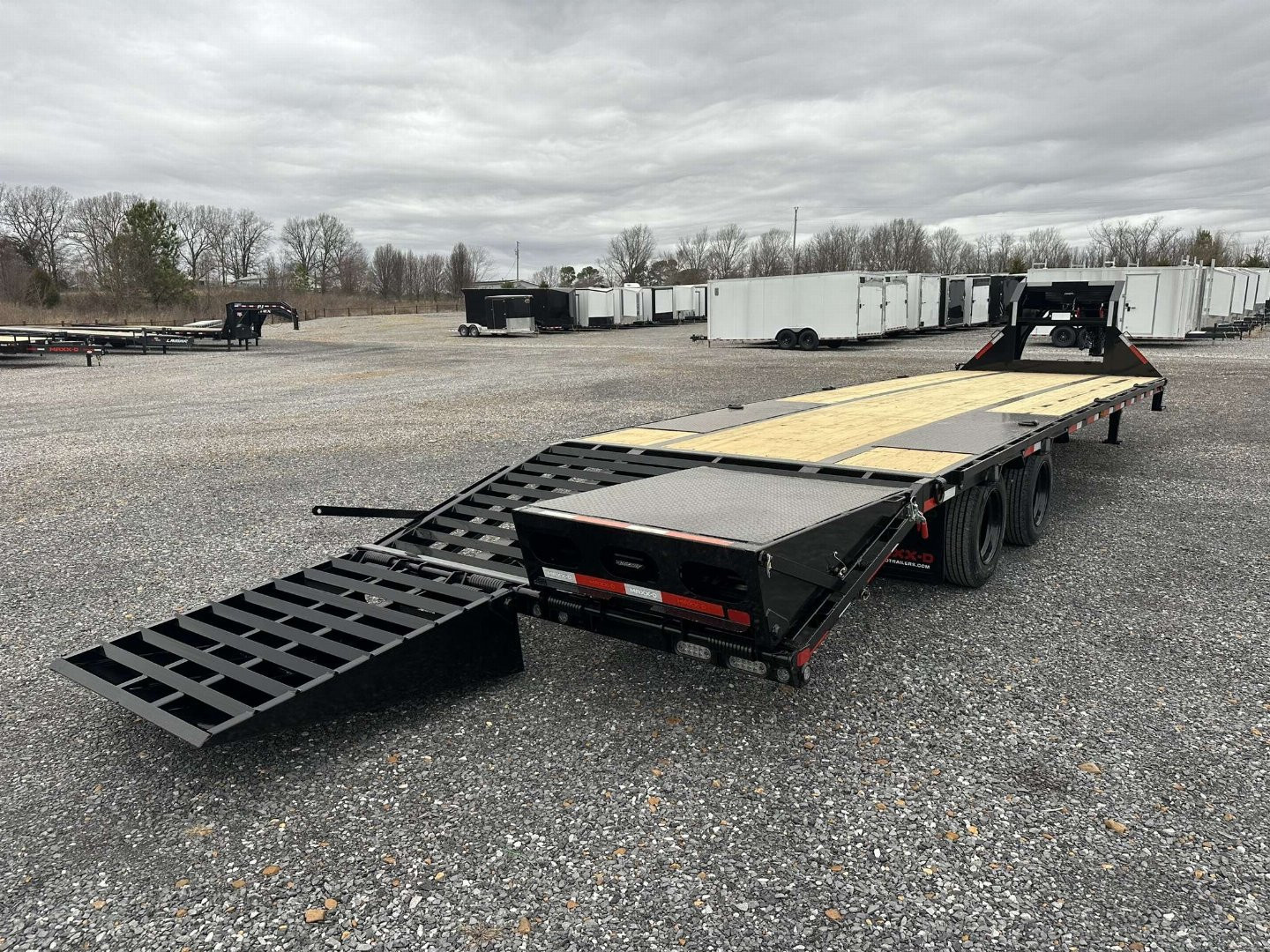 New 2025 MAXXD Gooseneck Trailer | 12' x 32' 40K GVWR
