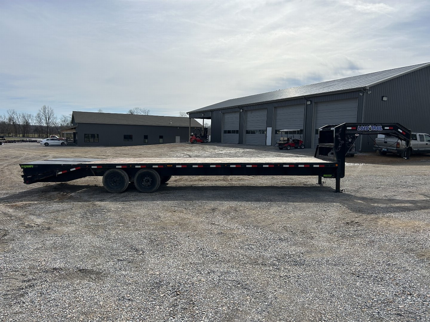 Used 2021 Load Trail 102" x 30' 14k Gooseneck Trailer