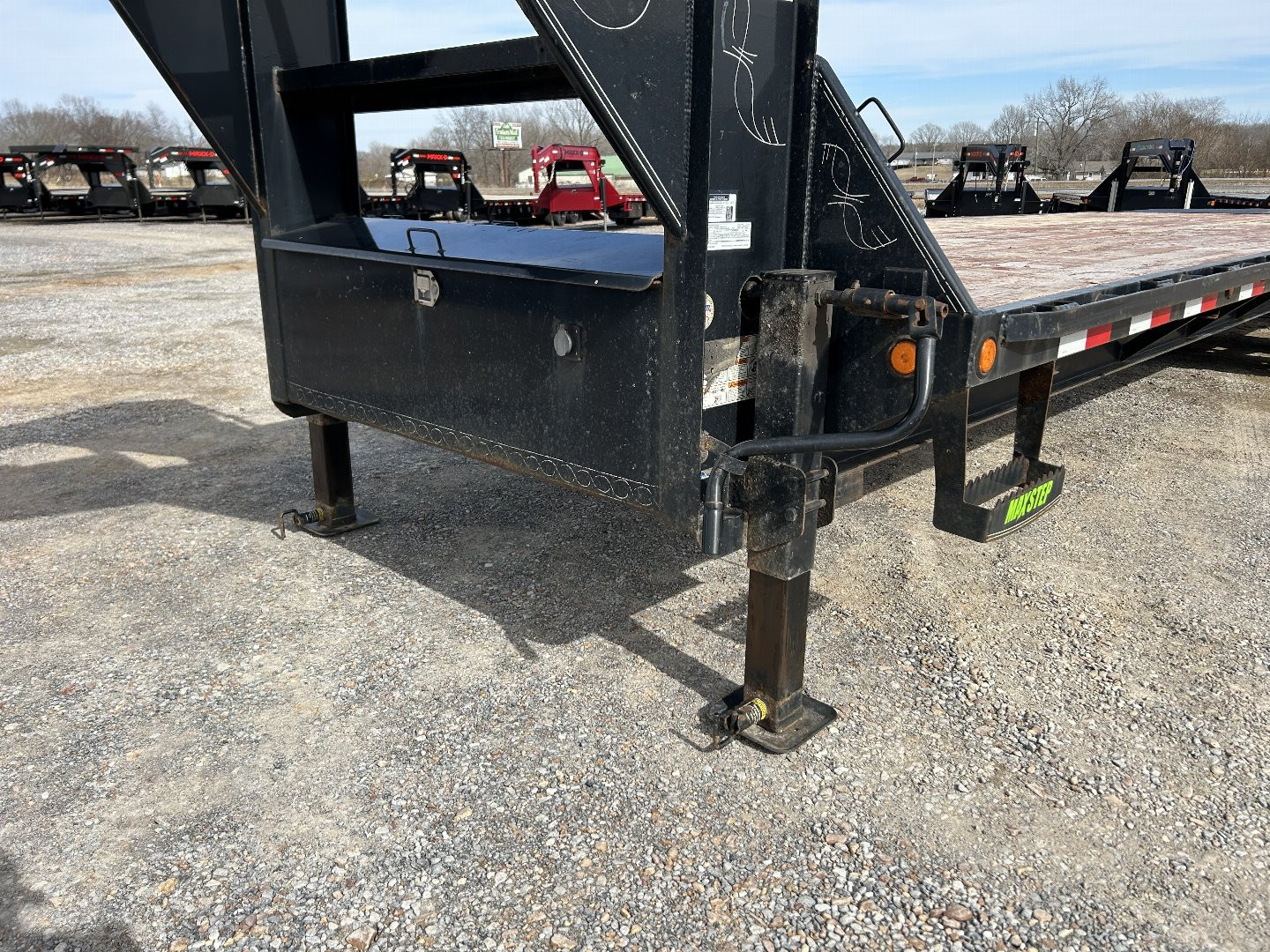 Used 2021 Load Trail 102" x 30' 14k Gooseneck Trailer